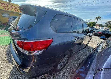 2014 Nissan Pathfinder S z USA, uszkodzony, nr VIN 5N1AR2MN0EC731041